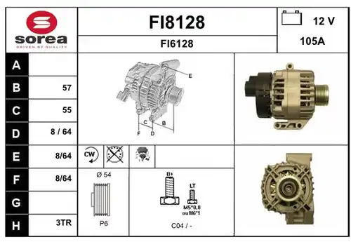 генератор SNRA FI8128