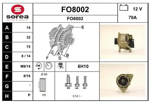 генератор SNRA FO8002