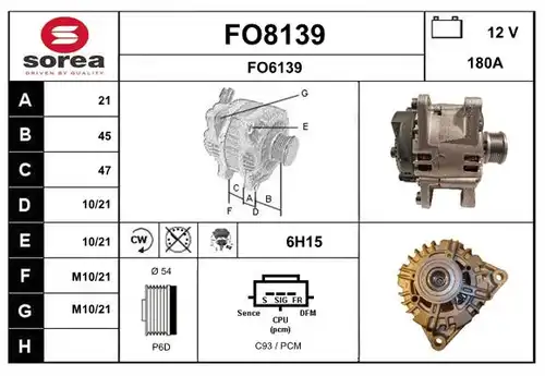  SNRA FO8139