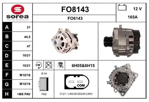  SNRA FO8143