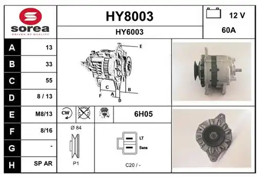 генератор SNRA HY8003