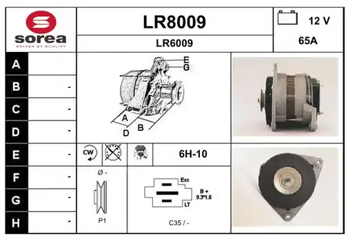 генератор SNRA LR8009