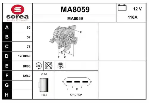 генератор SNRA MA8059