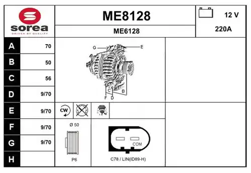 генератор SNRA ME8128