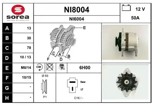 генератор SNRA NI8004