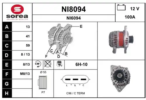 генератор SNRA NI8094