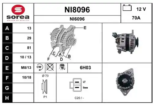 генератор SNRA NI8096