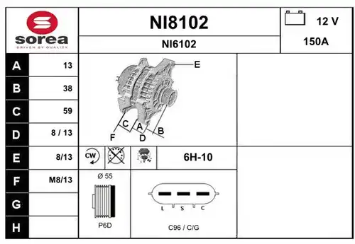 генератор SNRA NI8102