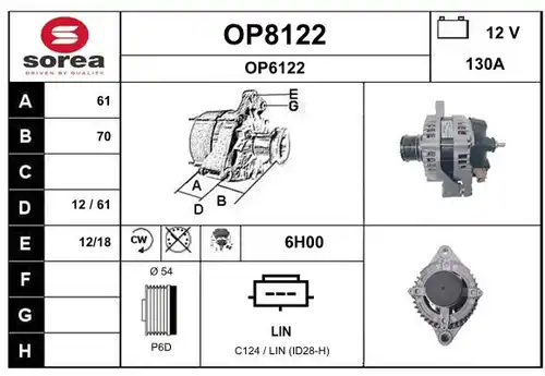 генератор SNRA OP8122