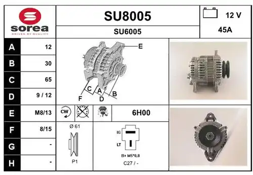 генератор SNRA SU8005