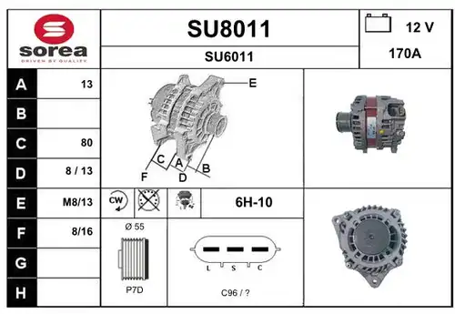 генератор SNRA SU8011