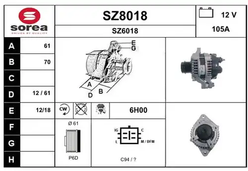 генератор SNRA SZ8018