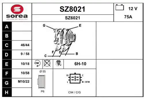 генератор SNRA SZ8021