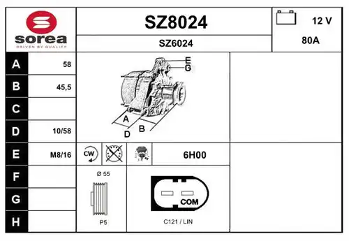 генератор SNRA SZ8024