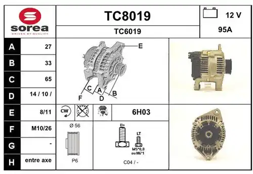 генератор SNRA TC8019