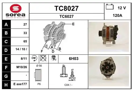 генератор SNRA TC8027