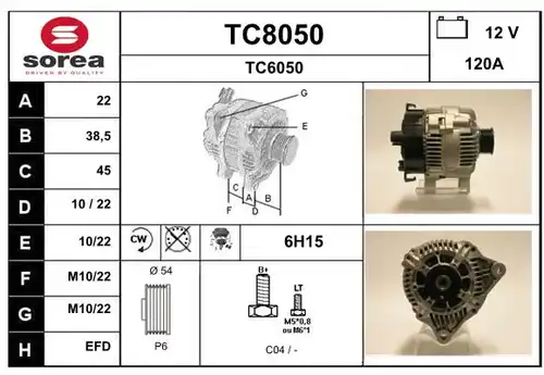 генератор SNRA TC8050