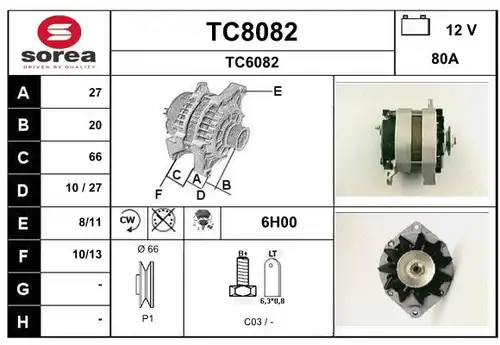 генератор SNRA TC8082