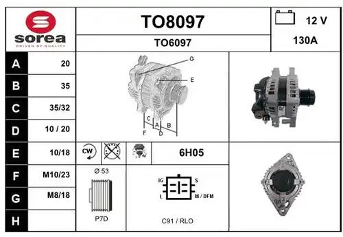 генератор SNRA TO8097