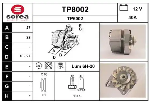 генератор SNRA TP8002