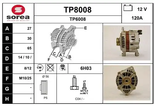 генератор SNRA TP8008