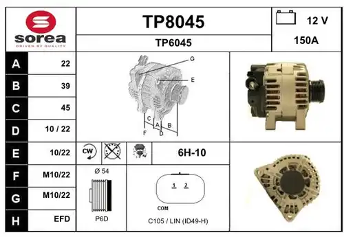 генератор SNRA TP8045