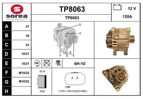 генератор SNRA TP8063