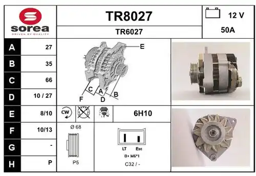 генератор SNRA TR8027