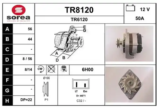 генератор SNRA TR8120