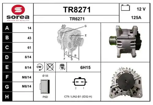 генератор SNRA TR8271