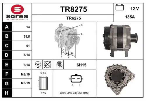 генератор SNRA TR8275