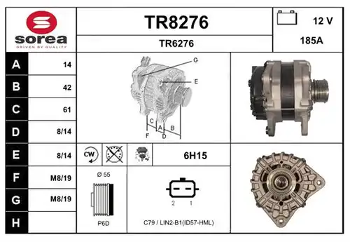 генератор SNRA TR8276