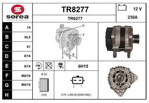 генератор SNRA TR8277