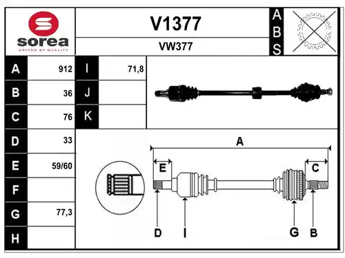 полуоска SNRA V1377