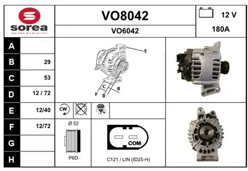 генератор SNRA VO8042