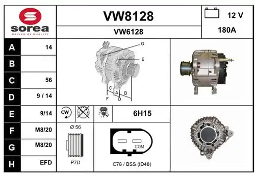 генератор SNRA VW8128