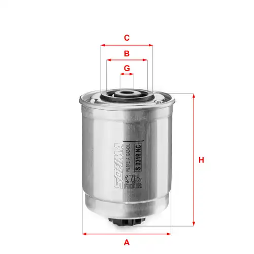 горивен филтър SOFIMA S 0319 NC