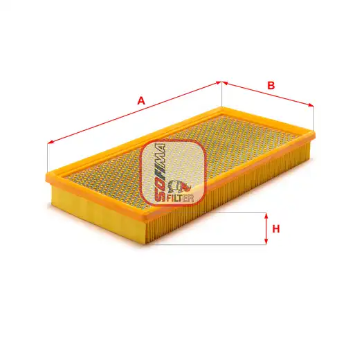 въздушен филтър SOFIMA S 0972 A