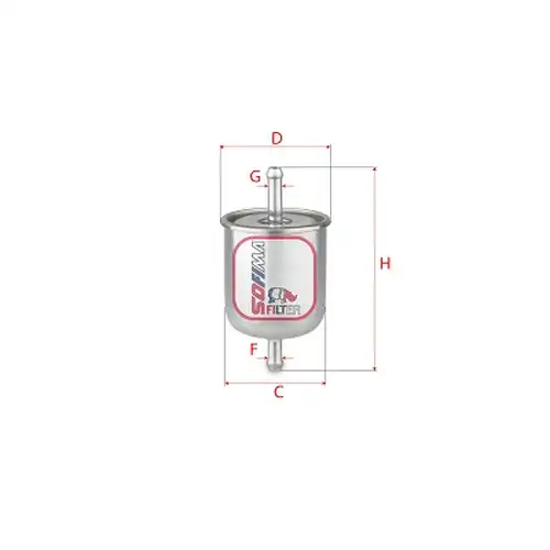 горивен филтър SOFIMA S 1529 B