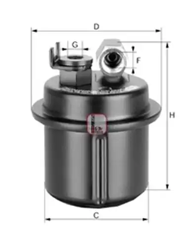 горивен филтър SOFIMA S 1535 B