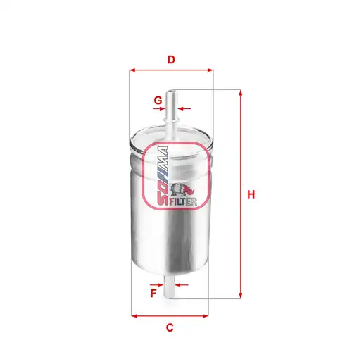 горивен филтър SOFIMA S 1722 B