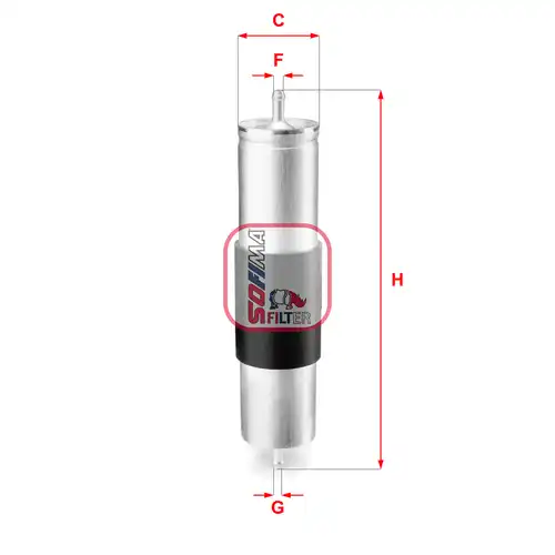 горивен филтър SOFIMA S 1839 B