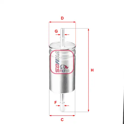 горивен филтър SOFIMA S 1842 B