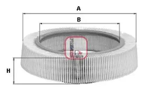 въздушен филтър SOFIMA S 3005 A