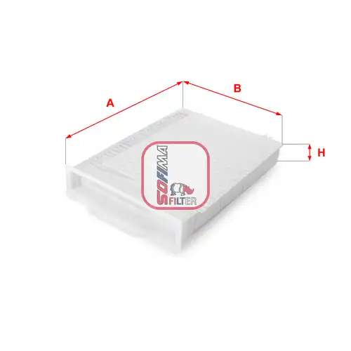 Филтър купе (поленов филтър) SOFIMA S 3107 C