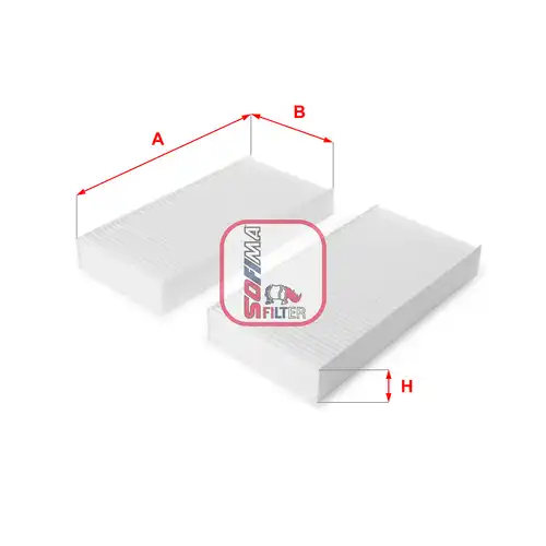 Филтър купе (поленов филтър) SOFIMA S 3108 C