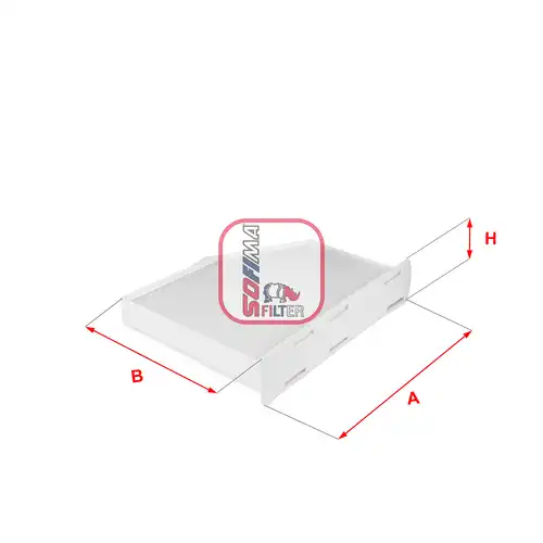 Филтър купе (поленов филтър) SOFIMA S 3148 C