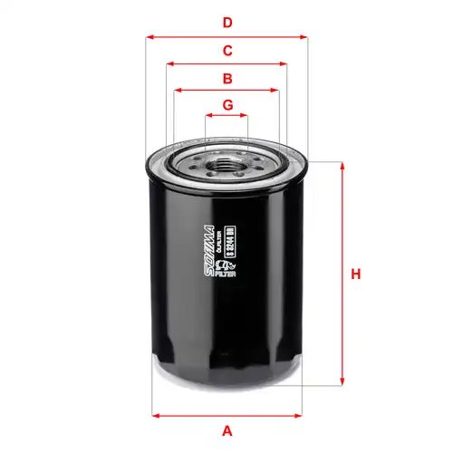 маслен филтър SOFIMA S 3244 DR