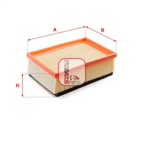 въздушен филтър SOFIMA S 3272 A