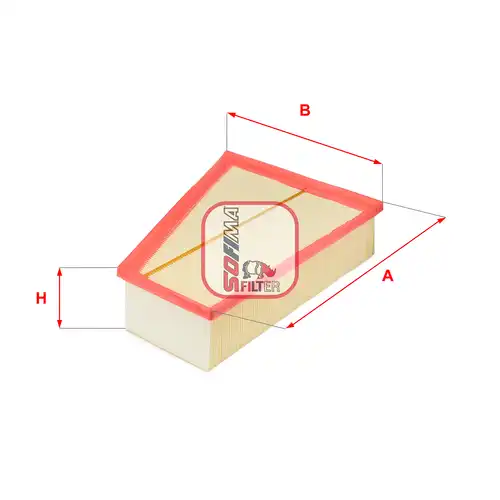 въздушен филтър SOFIMA S 3331 A